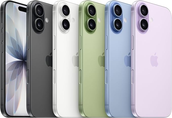 Apple iPhone 17 512GB: 6.3-inch Screen, A19 Chip, Center Stage Front Camera, Better Scratch Resistance, One-Day Battery Life; Lavender